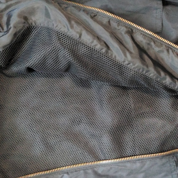 SDI Mens Size Medium VTG Thin Black Zip Up jacket Vintage - Picture 6 of 10